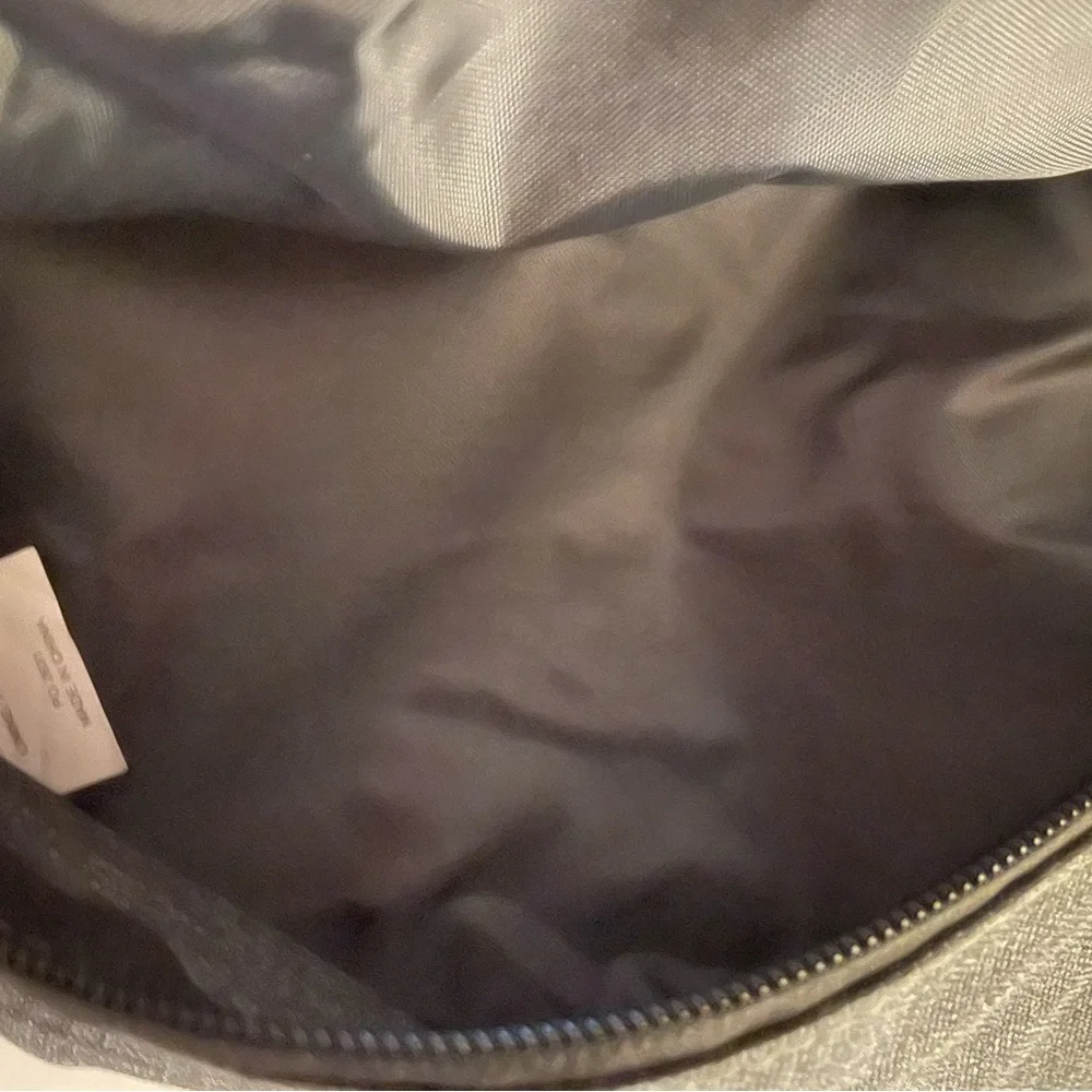 EOS Fitness Fanny Pack-Crossbody Bag Grey/Black NWT